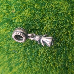 Authentic Pandora My Little Girl Solid Silver 925 Ale Charm P333